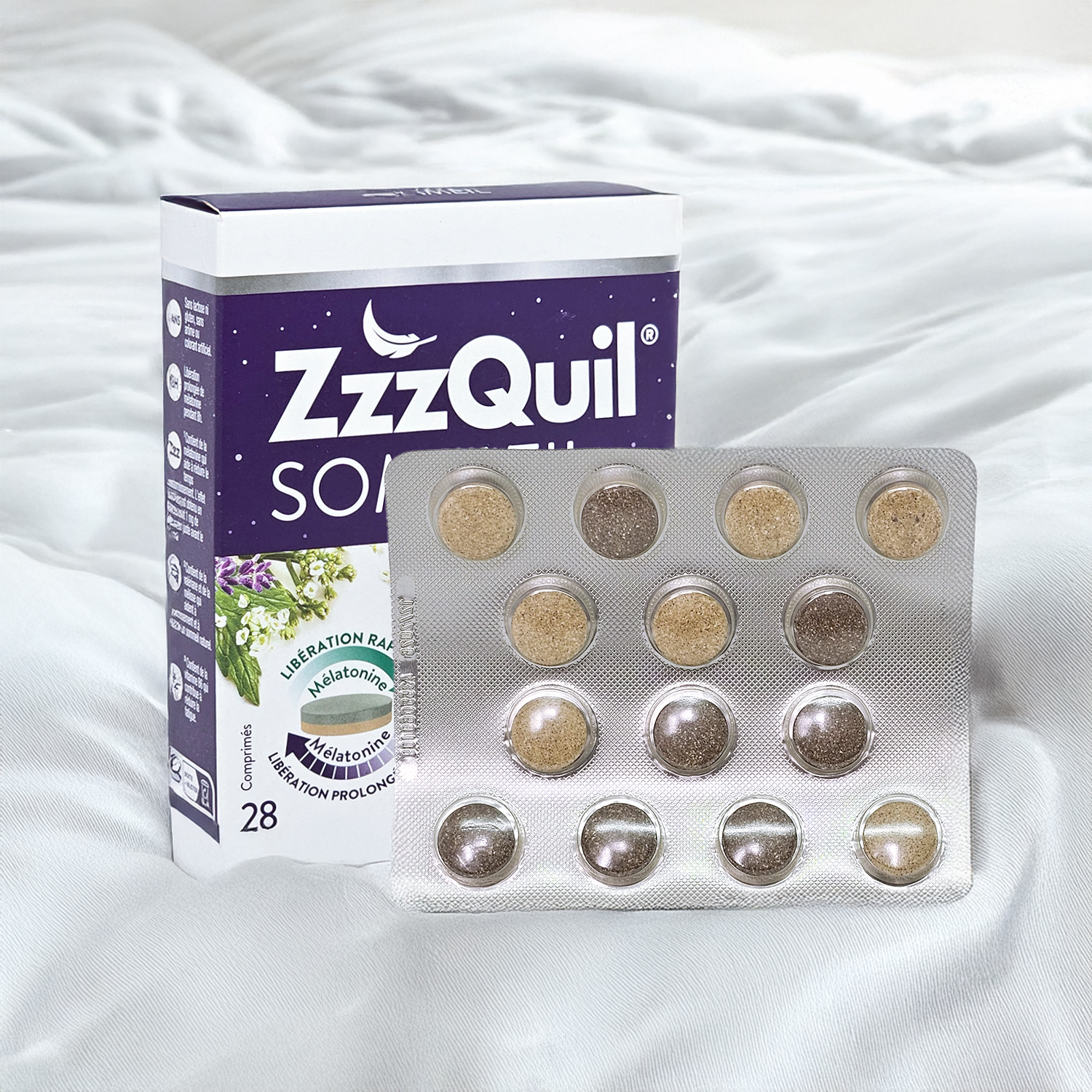 Zzzquil comprimés 